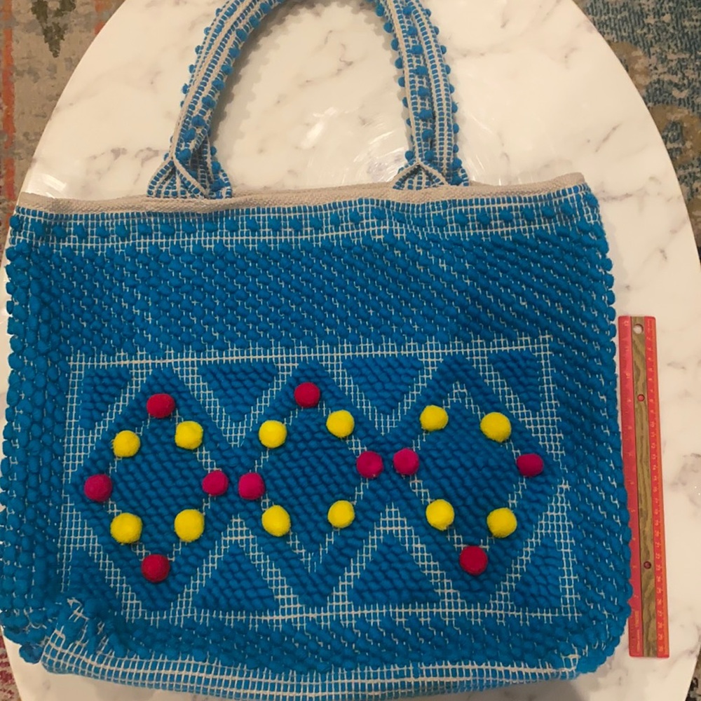 Katydid Pom Pom tote